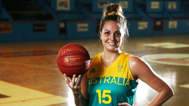 Cayla George before representing Australia at the 2018 Commonwealth Games. PICTURE: BRENDAN RADKE