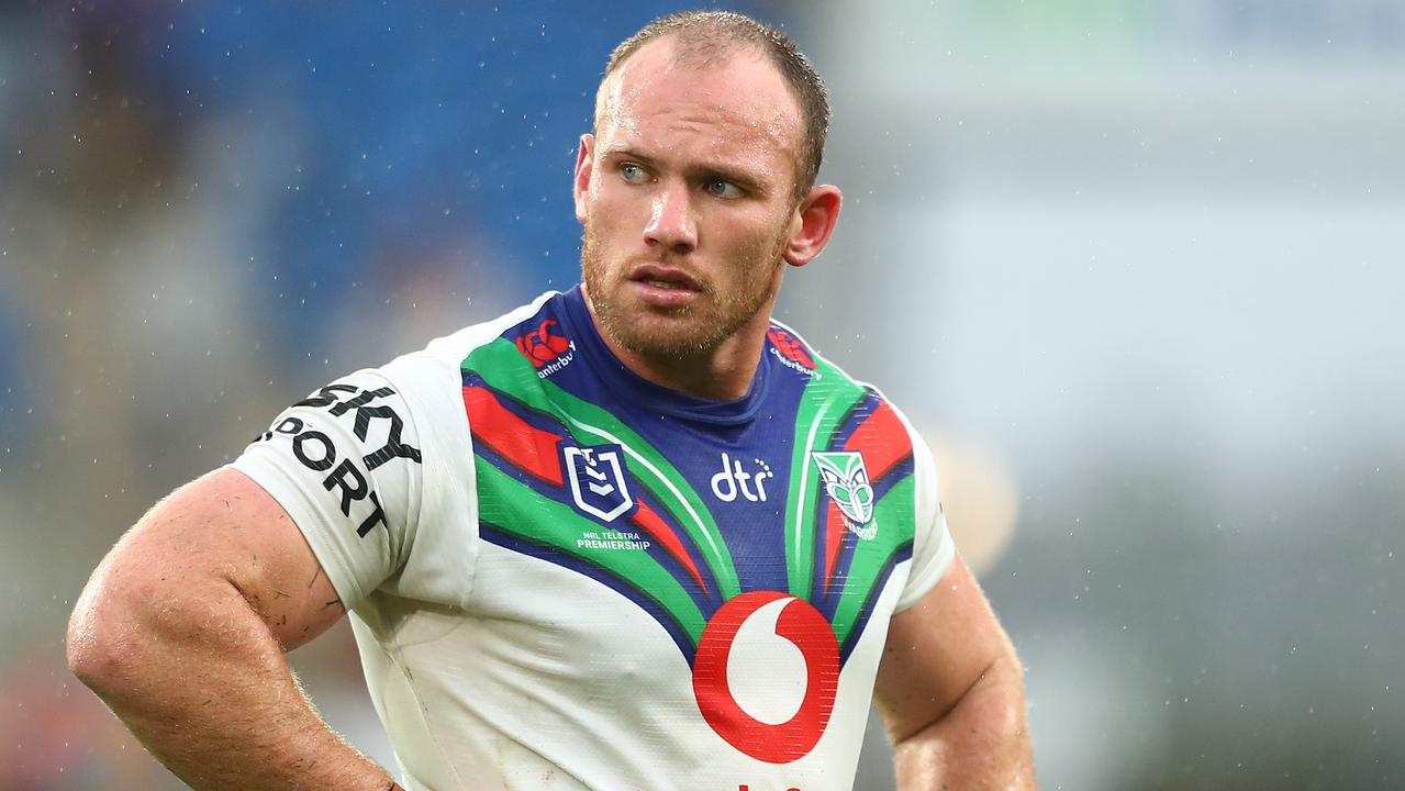 Matt Lodge faces an uncertain NRL future. (Photo by Chris Hyde/Getty Images)
