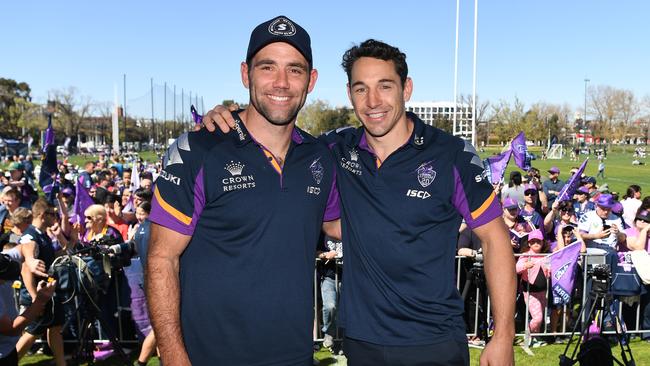 There’s something missing here — and it’s not Cooper Cronk. (AAP Image/James Ross)