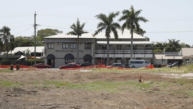 The site for the Cinema at Berrima St back in February. Picture: AAP/Regi Varghese