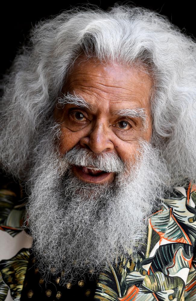 Actor and Aboriginal elder Uncle Jack Charles. Picture: AAP/Bianca De Marchi.