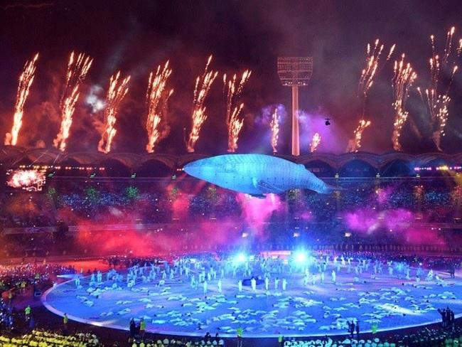 Gold Coast Commonwealth Games Opening ceremony which Whitsunday local Jessee Young performed in.