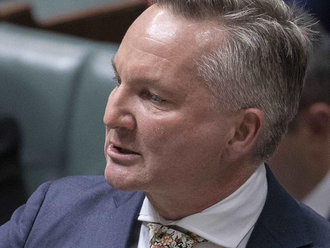 CANBERRA, AUSTRALIA - NewsWire Photos NOVEMBER 28, 2022: Chris Bowen during Question Time in the House of Representatives Parliament House in Canberra. Picture: NCA NewsWire / Gary Ramage