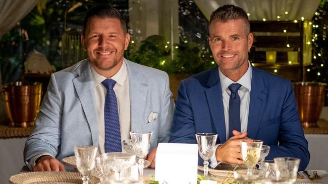 Table for two ... Manu Feildel joined Pete Evans as the host of My Kitchen Rules 10 yearxs ago. Picture: Supplied