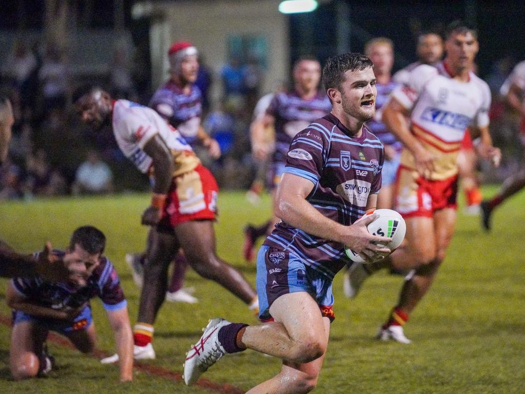 Five-eighth Aaron Moore might be lining up with his brother Blake in the halves. Photo Luke Fletcher