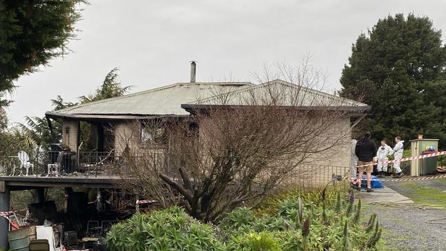 West Launceston house fire. Credit: Rosemary Murphy.