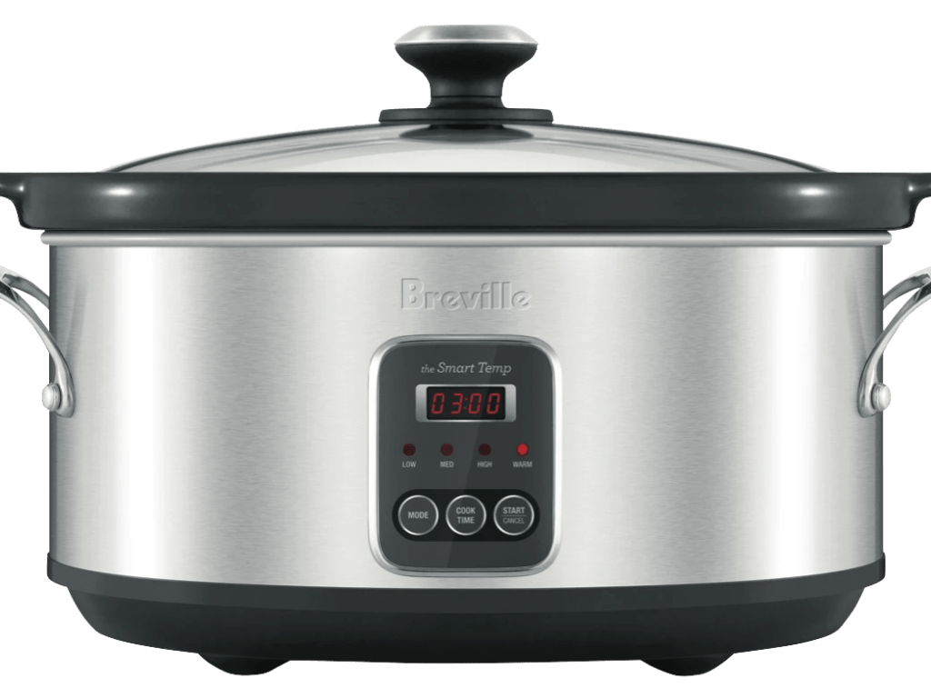 Don't burn food with Breville's smart sensor, which automatically controls the temperature to avoid overheating.  Picture: Myer