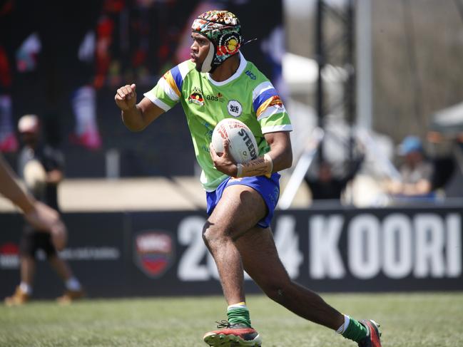 La Perouse Panthers vs Bundjalung Baygal Warriors, U17s Boys. Koori Knockout Grand Finals, Bathurst. Picture: Warren Gannon Photography