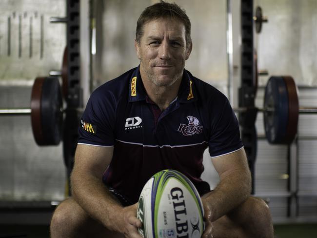 Reds coach Brad Thorn is among those in the Queensland camp to have been hit by Covid-19. Picture: NCA NewsWire / Dan Peled