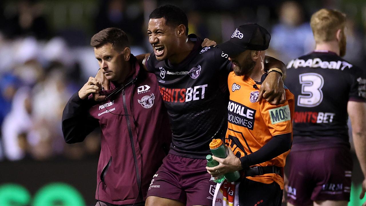 Taniela Paseka (pictured) and Andrew Davey both sustained injuries against the Sharks. Picture: Cameron Spencer/Getty Images