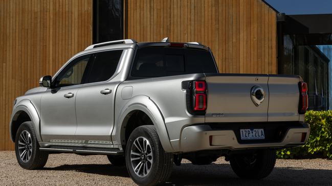 The ute has an innovative tailgate design. Picture: Supplied.