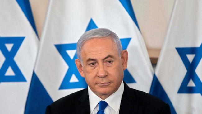 “It is not that a two-state solution is not desirable. Iit is that it is not available,” said Israeli Prime Minister Benjamin Netanyahu. Picture: Sebastian Scheiner/Pool/AFP