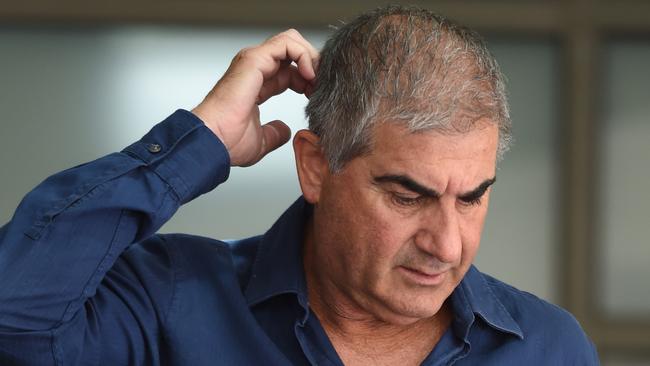 Bill Vlahos is behind bars awaiting sentence over the punters club fraud. Picture: Nicole Garmston