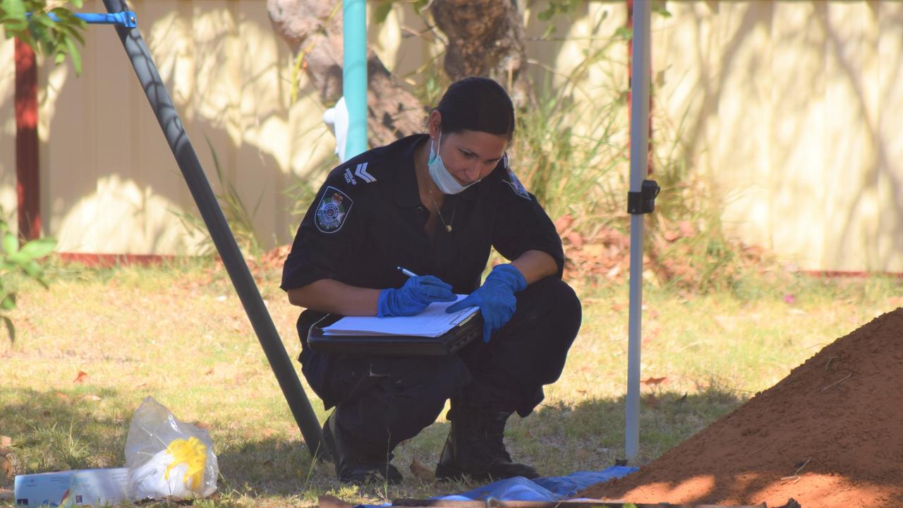 IN PICTURES: Police dig up Chinchilla backyard