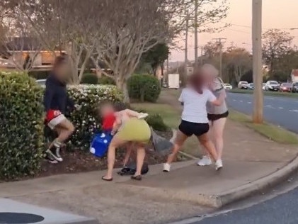 ‘Proud moment’: Women trade blows over handbag at busy shopping centre