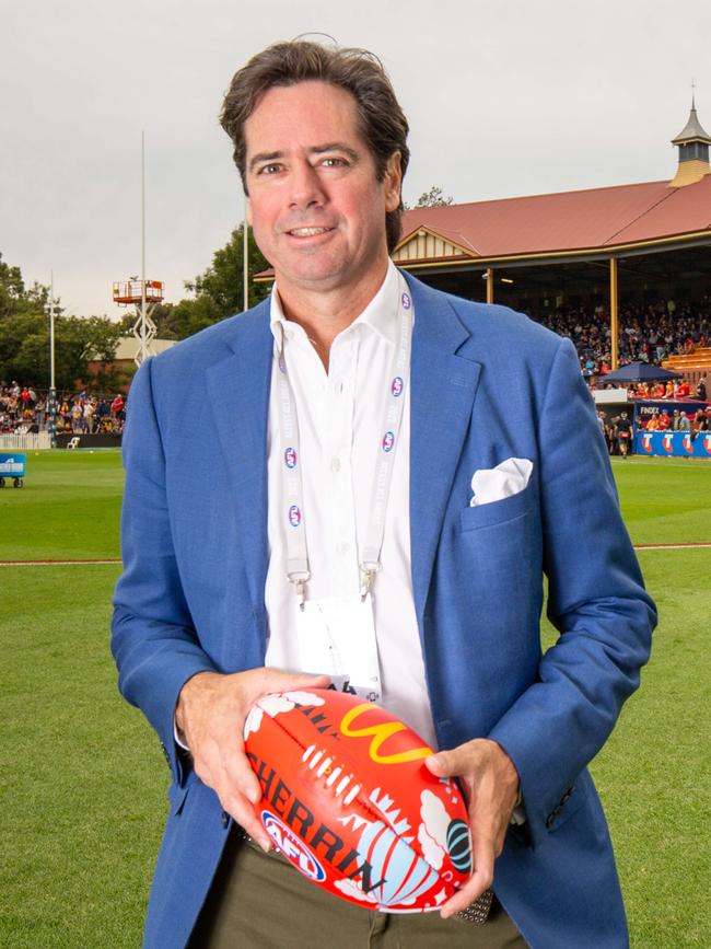 Departing AFL chief Gillon McLachlan. Picture: Ben Clark