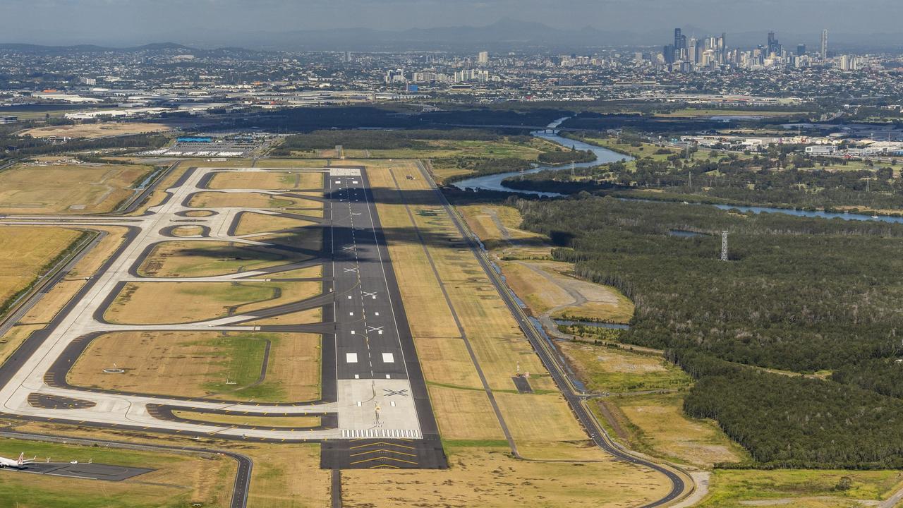 Brisbane Airport’s second runway.