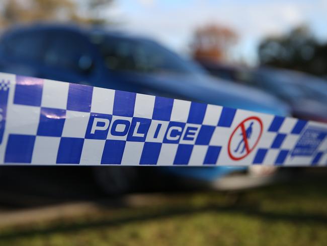 MELBOURNE, AUSTRALIA- NewsWire Photos June 25 2022,  Generic View of Police line tape at a crime scene.Picture: NCA NewsWire /Brendan Beckett