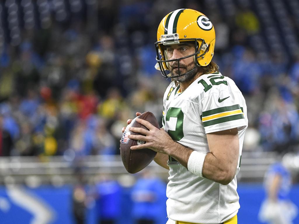 Aaron Rodgers’ outstanding season with Green Bay have the Packers as firm favourites going into the playoffs. Will they be able to buck the underdog trend and take the Super Bowl? Picture: Nic Antaya/Getty Images