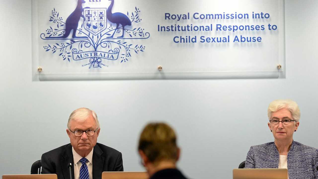 A supplied image obtained Tuesday, Dec. 6, 2016 of (LtoR)  Justice Peter McClellan, Justice Jennifer Coate on the final public hearing into the SCOUTS at the Royal Commission into Institutional Responses to Child Sexual Abuse (Case Study 48) in Sydney.  (AAP Image/Royal Commission) NO ARCHIVING, EDITORIAL USE ONLY. Picture: ROYAL COMMISSION