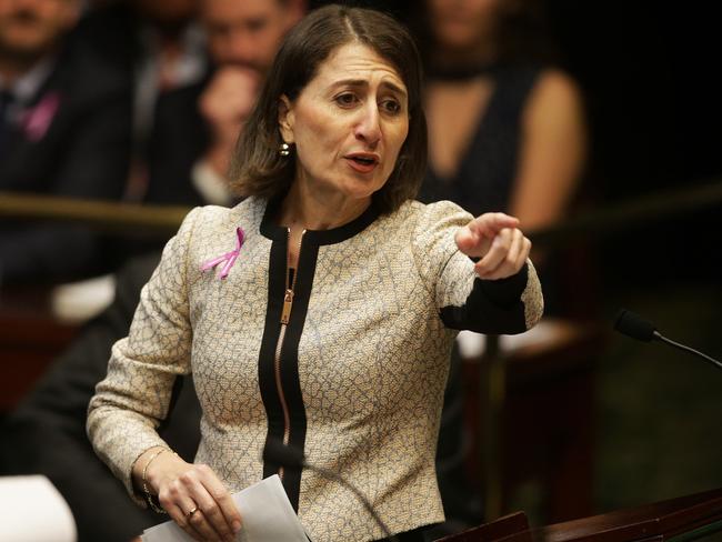 Premier Gladys Berejiklian says council officials need to be accountable if any wrongdoing is proven by external agencies.