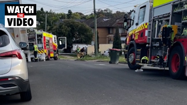 Scene of Fairfield house fire