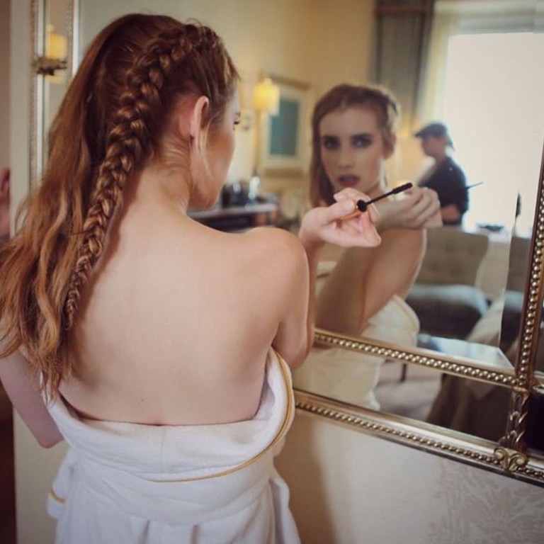 Met Gala 2016 on social media ... Emma Roberts. Picture: Instagram