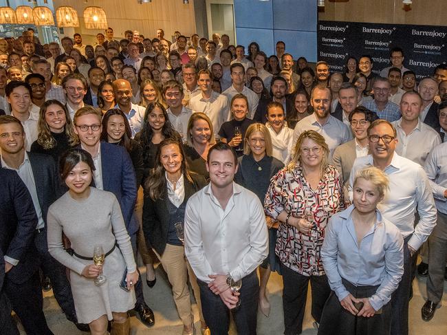 Barrenjoey Capital Partners supplied photo of the team for story on Nick Godhard