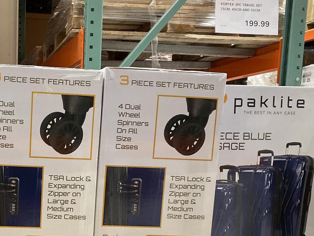 costco suitcases australia