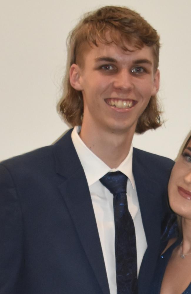 Caleb Bain at the 2022 Nambour State College formal. Picture: Eddie Franklin