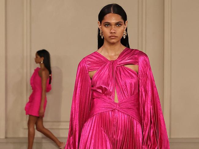 SYDNEY, AUSTRALIA - MAY 18: A model walks the runway during the Acler show during Afterpay Australian Fashion Week at The Eveleigh on May 18, 2023 in Sydney, Australia. (Photo by Brendon Thorne/Getty Images for AAFW)