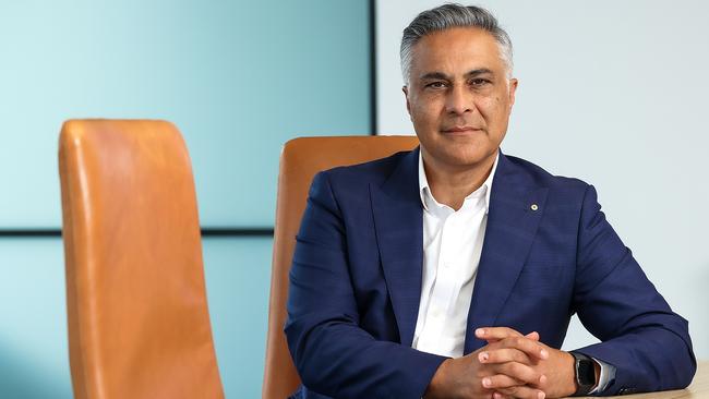 Ahmed Fahour, chief executive of Latitude Financial Services, which will list on the ASX on Tuesday. Picture: NCA NewsWire / Ian Currie