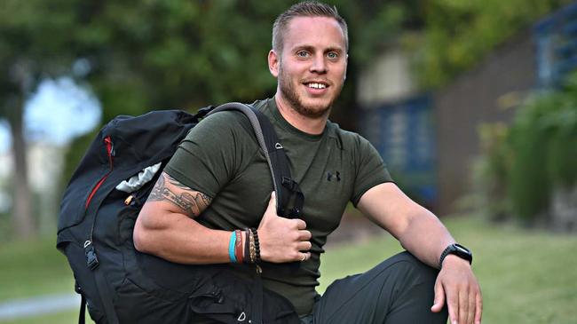 MEMORABLE TRIP: Chris Stockwell trekked to Mt Everest base camp in honour of his friend Ricky Miller. Picture: Warren Lynam