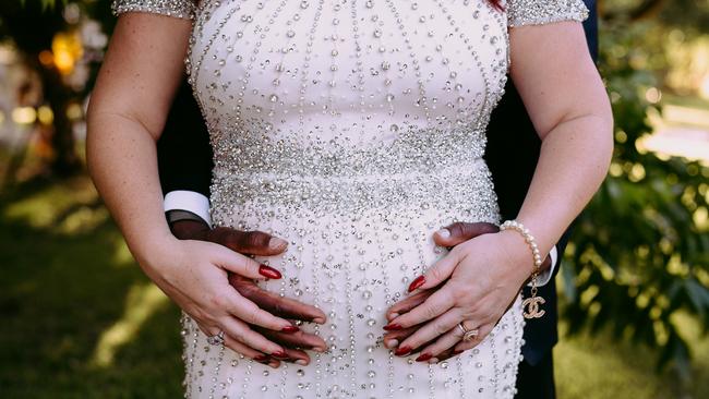 Baby on board. Picture: Tennille Fink Photograph