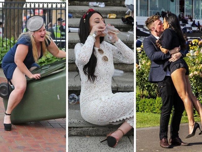 Wild Melbourne Cup photos can’t be unseen