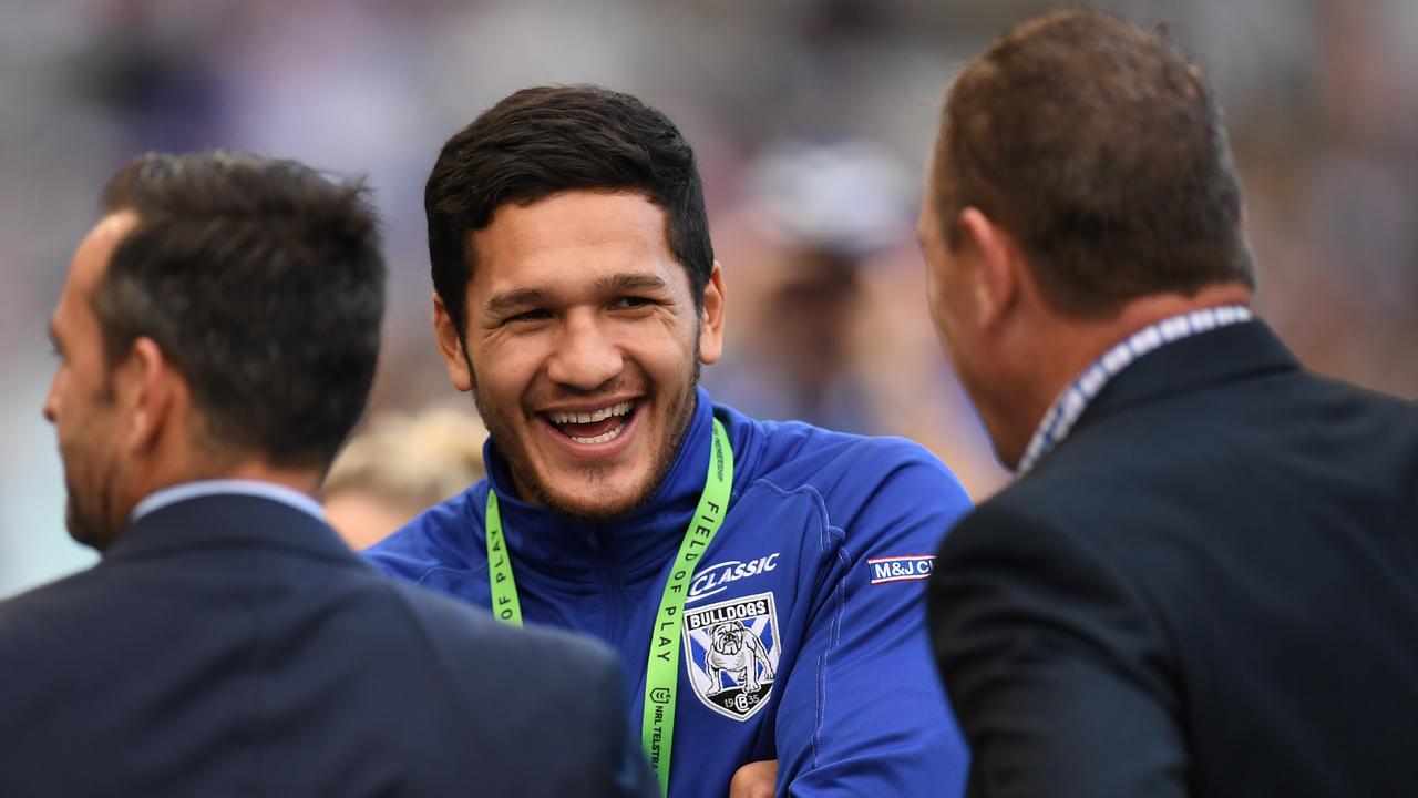 Newly-minted Bulldog Dallin Watene-Zelezniak is hoping to reignite his career after a move away from the foot of the mountains. (AAP Image/Dean Lewins)