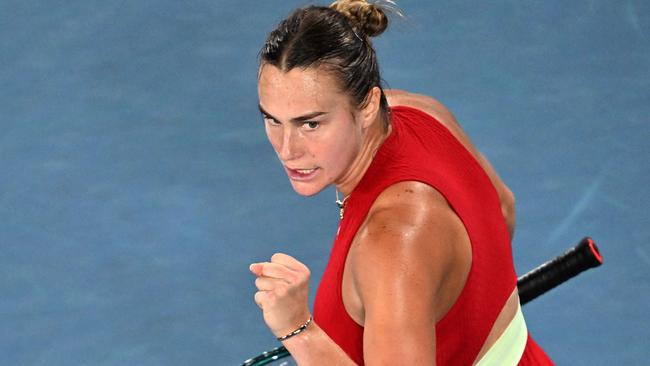 Sabalenka is in ominous form. (Photo by Paul Crock / AFP)