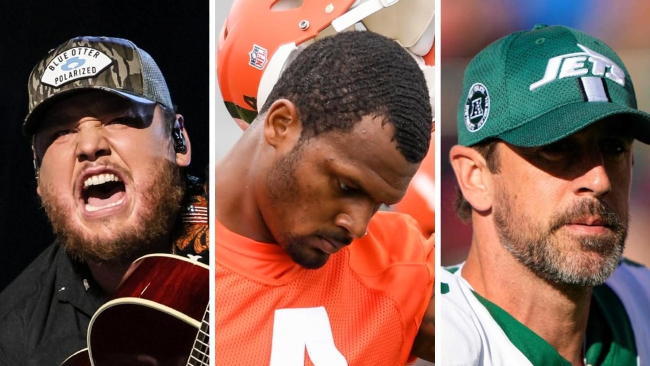 Luke Combs, Deshaun Watson, Aaron Rodgers