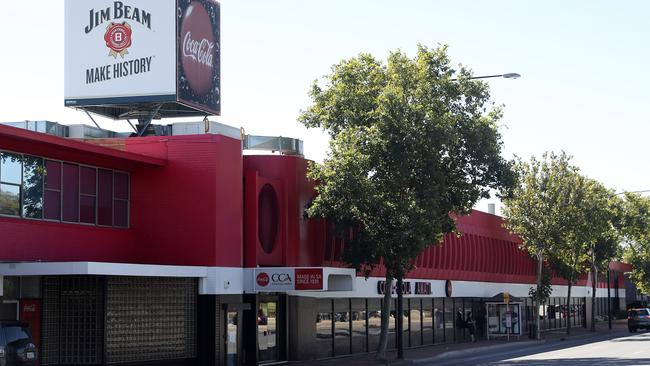 The long standing Coca-Cola plant in Thebarton, Adelaide. Photo Calum Robertson