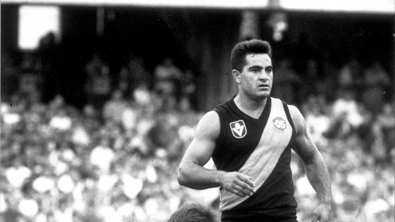 Egan in his playing days at the Richmond Tigers. Picture: File Photo.