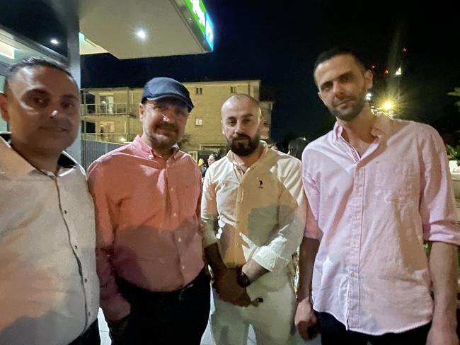 Al Aseel employees Ziad Kassis, Rajab Ibrahim, Wassim Kivarskis and Milad Tomeh.