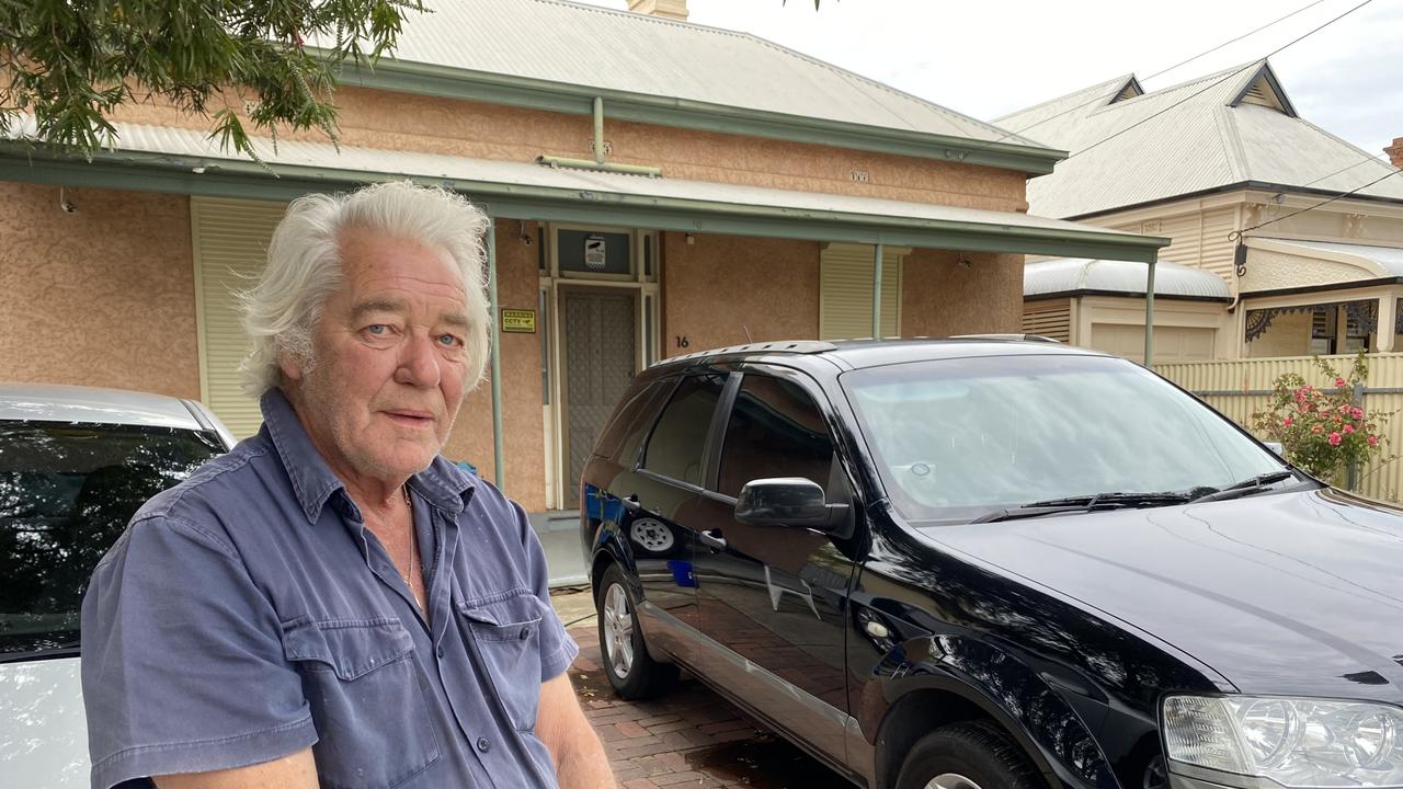 Alberton resident, David Benfell, received a $1300 electricity bill saying bills continued to go up. Picture: Douglas Smith