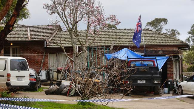 The Mitchell Road home which was broken into in July 2016. Picture: Hamish Blair