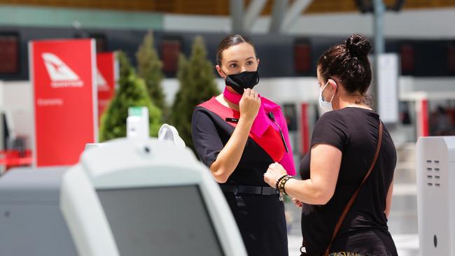 Travel agents say they will start pushing holidaymakers away from Qantas. Picture: Gaye Gerard