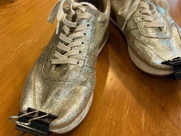 Tanya Plibersek's beloved sneakers are becoming a staple of her professional uniform in Canberra. Picture: Instagram