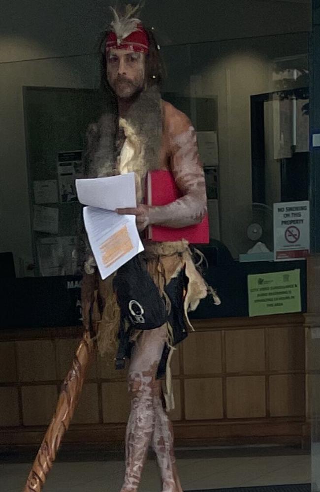 Craig Anthony John Wright leaving the Caboolture Magistrates Court on January 9, 2024.