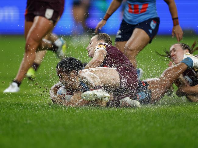 A Spokesman for Venues NSW admitted the drainage system didn’t perform as expected. Picture: Jonathan Ng