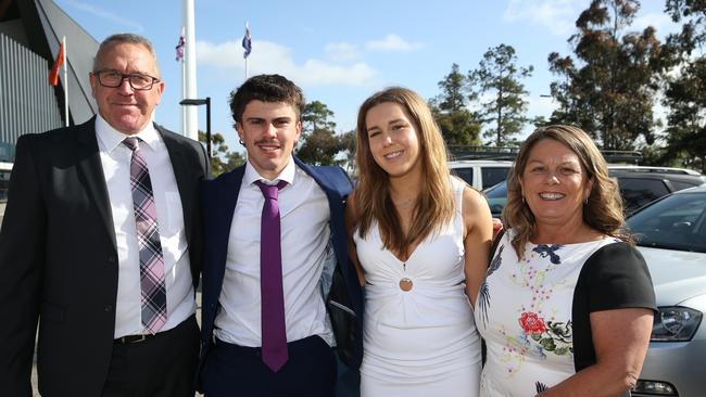 St Joseph’s College 2021 graduation ceremony. Picture: Mike Dugdale