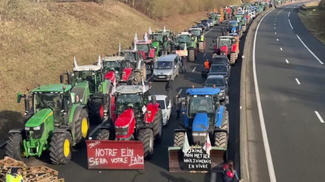 'We're escalating': Farmers aim to block highways to Paris