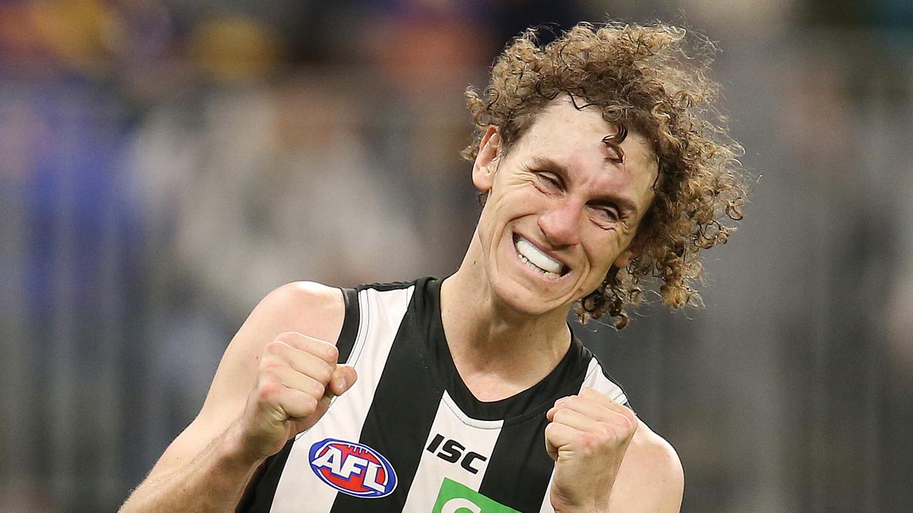 Chris Mayne reinvented himself at the Pies. Picture: Michael Klein